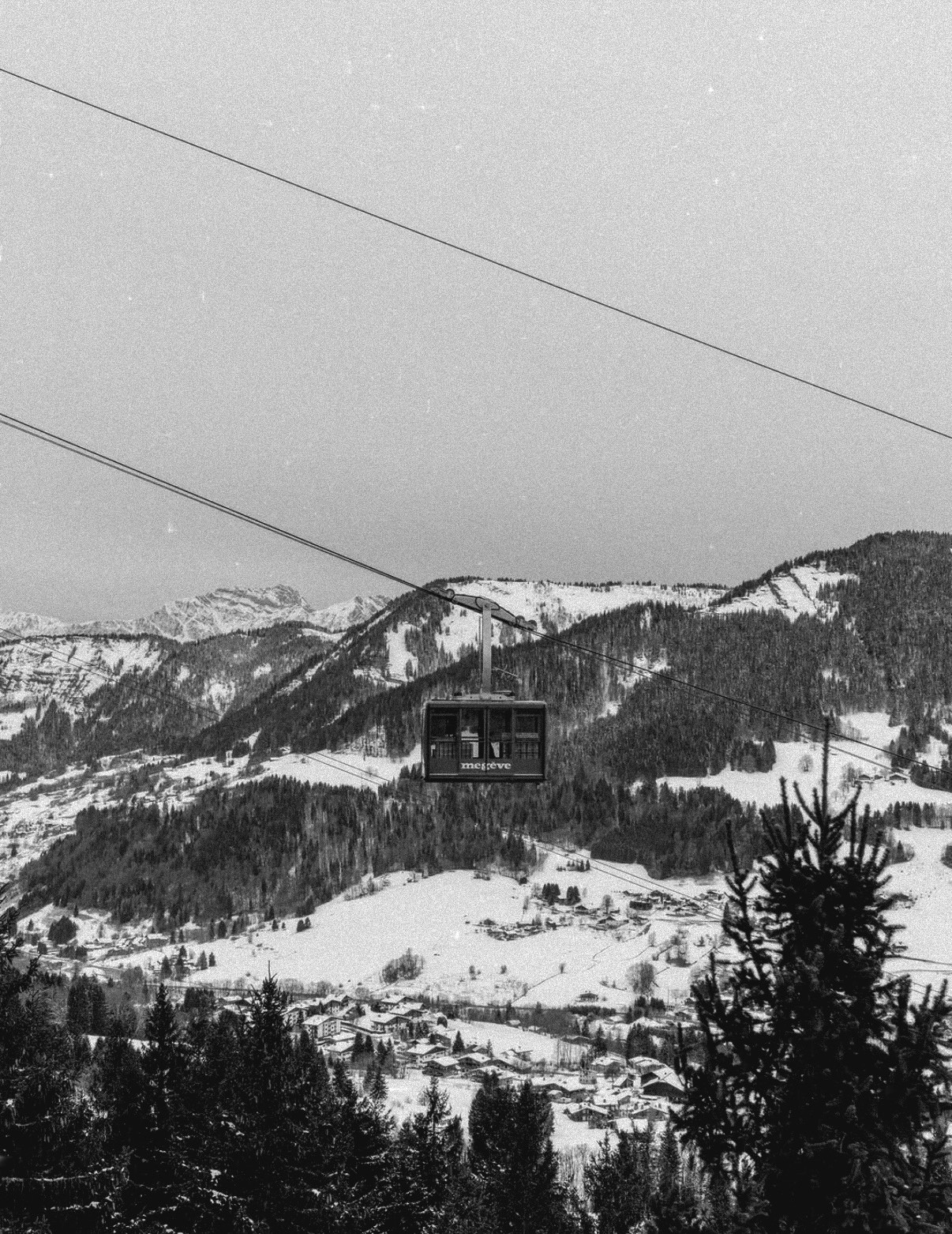 Megève luxury alpine village France with private chalet living and refined winter lifestyle