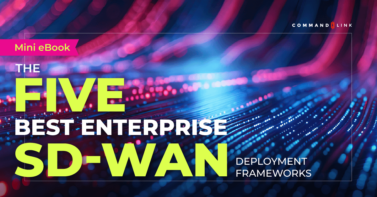 A mini eBook about the Five Best Enterprise SD-WAN Deployment Options