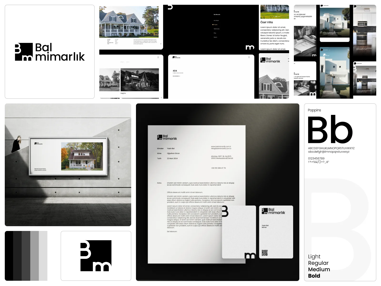 Bal Architecture Branding and UX&UI Design project