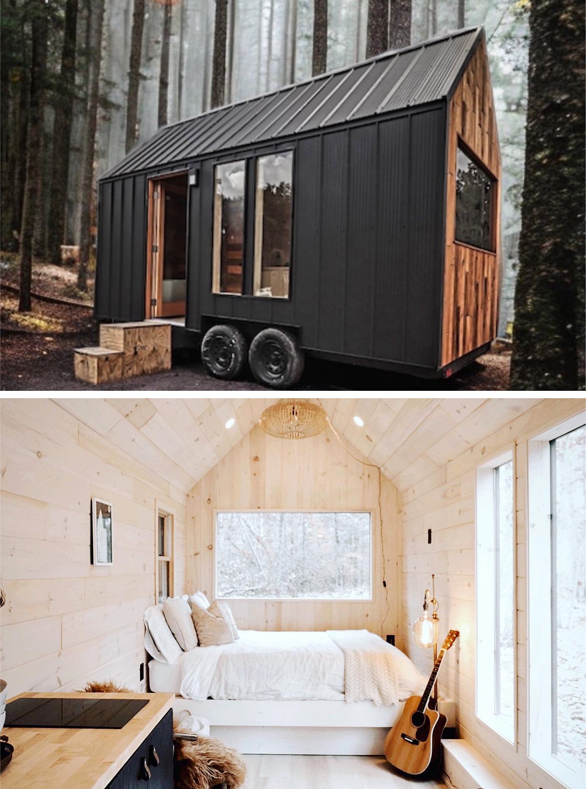 The overnighter Nordic and Spruce Tiny House