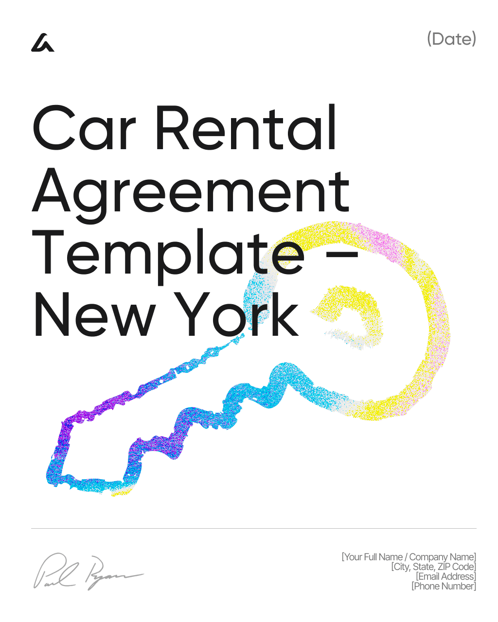 Car Rental Agreement Template – New York