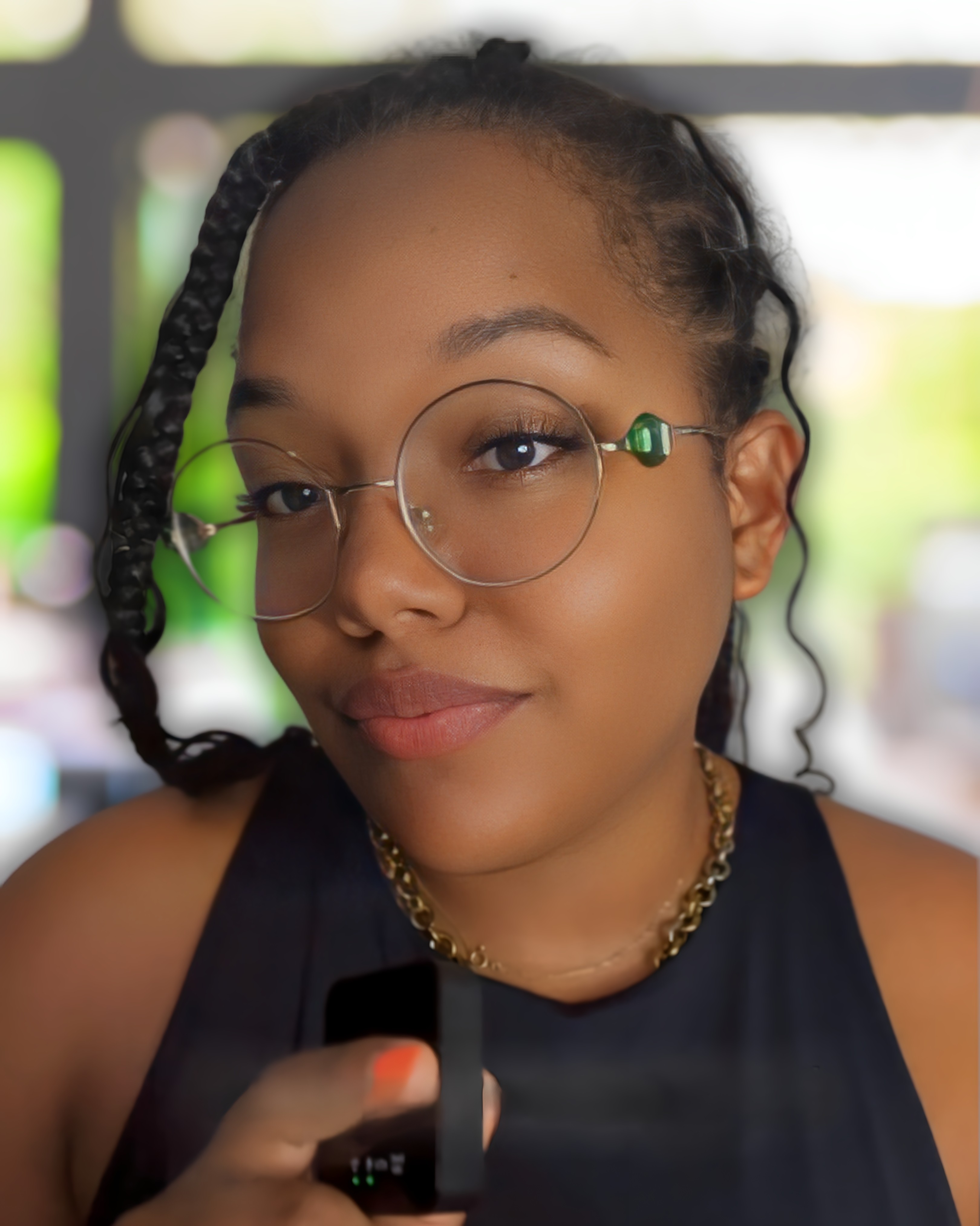 A person using laptop