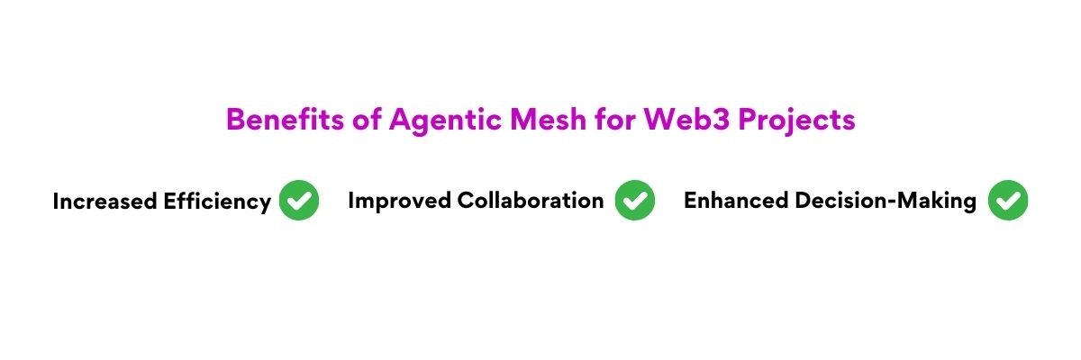 Benefits of Agentic Mesh for Web3 Projects