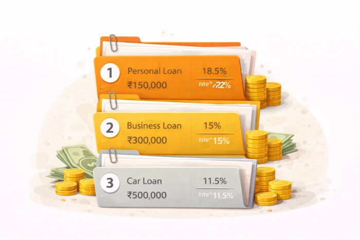 How to prioritize multiple loans smartly?