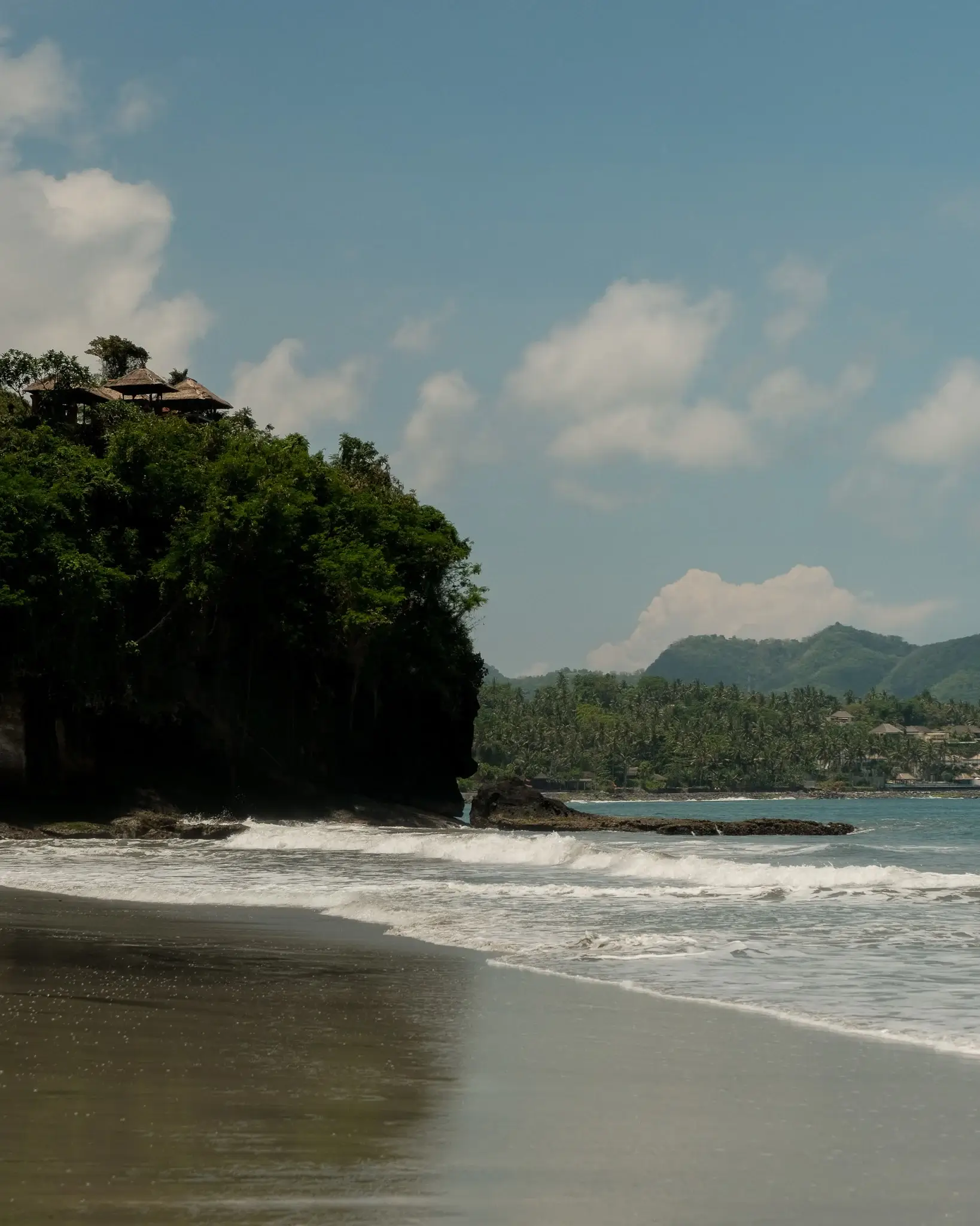 beach side in amankila