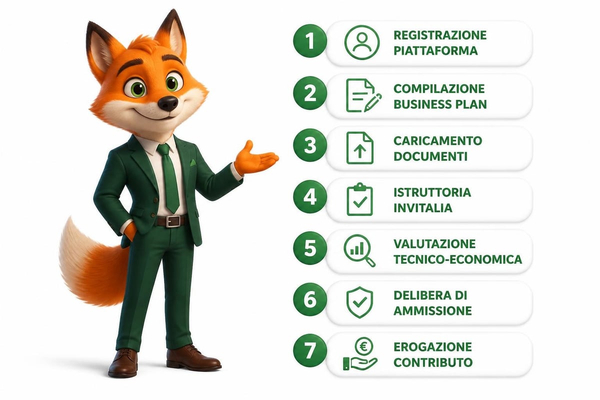 Processo di presentazione domanda Resto al Sud