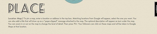 pin a location