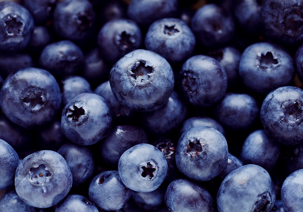 blueberries vitamin c and e