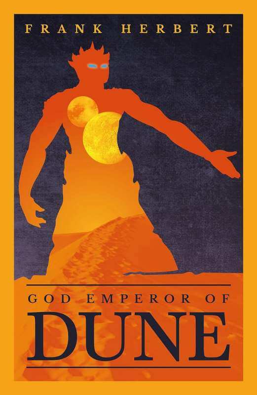 Cover of the novel God Emperor of Dune by Frank Herbert