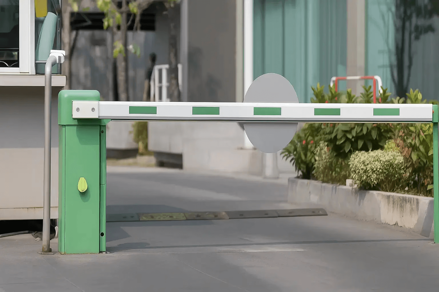 Boom Barrier for Commercial Building Vehicle Access