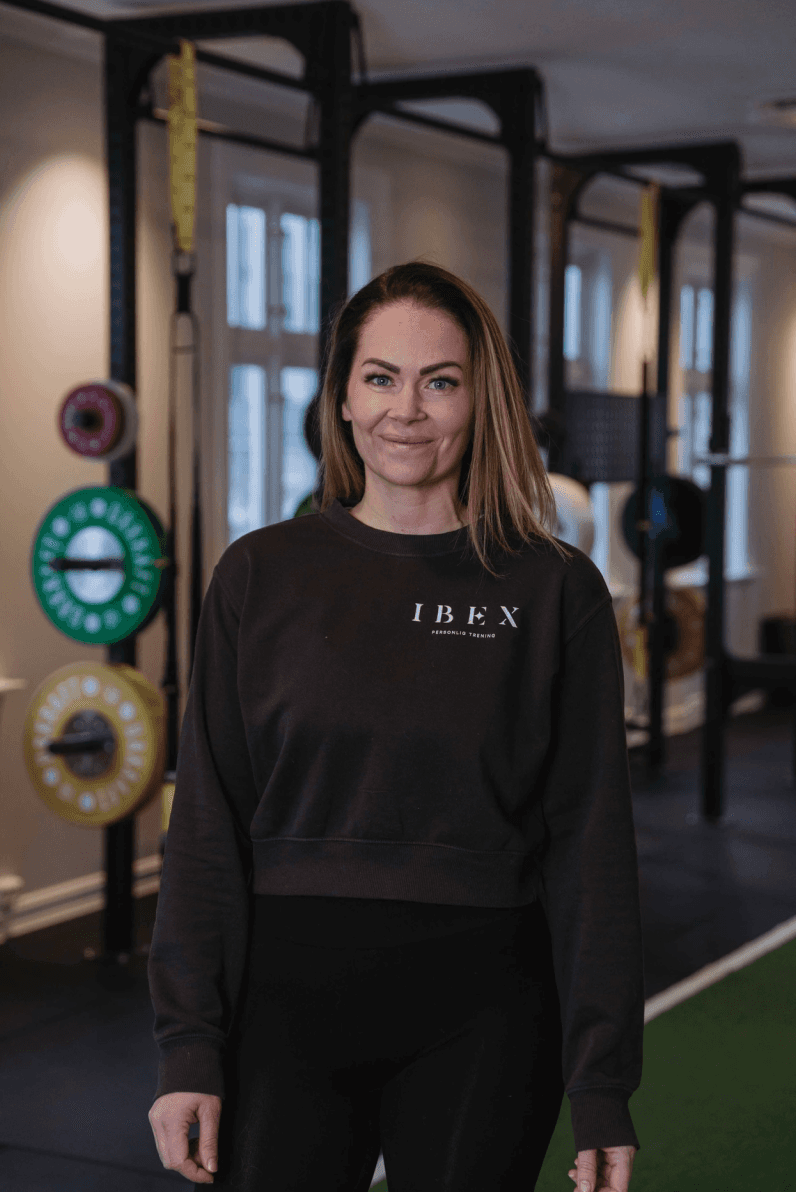 Profilbilde av instruktør Camilla Brahms hos Ibex Fitness på Vindern.