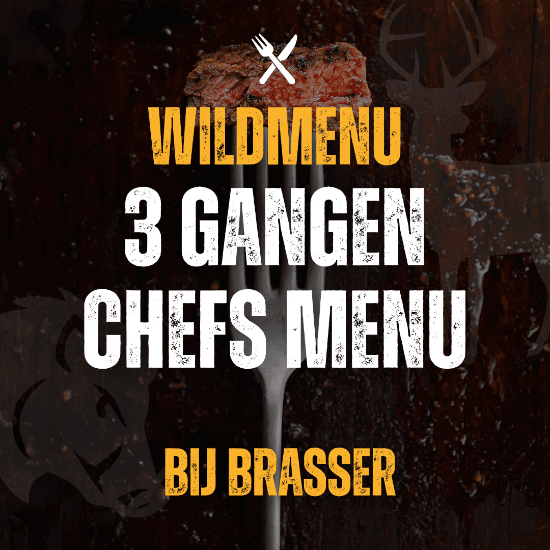 Wild menu bij Brasser