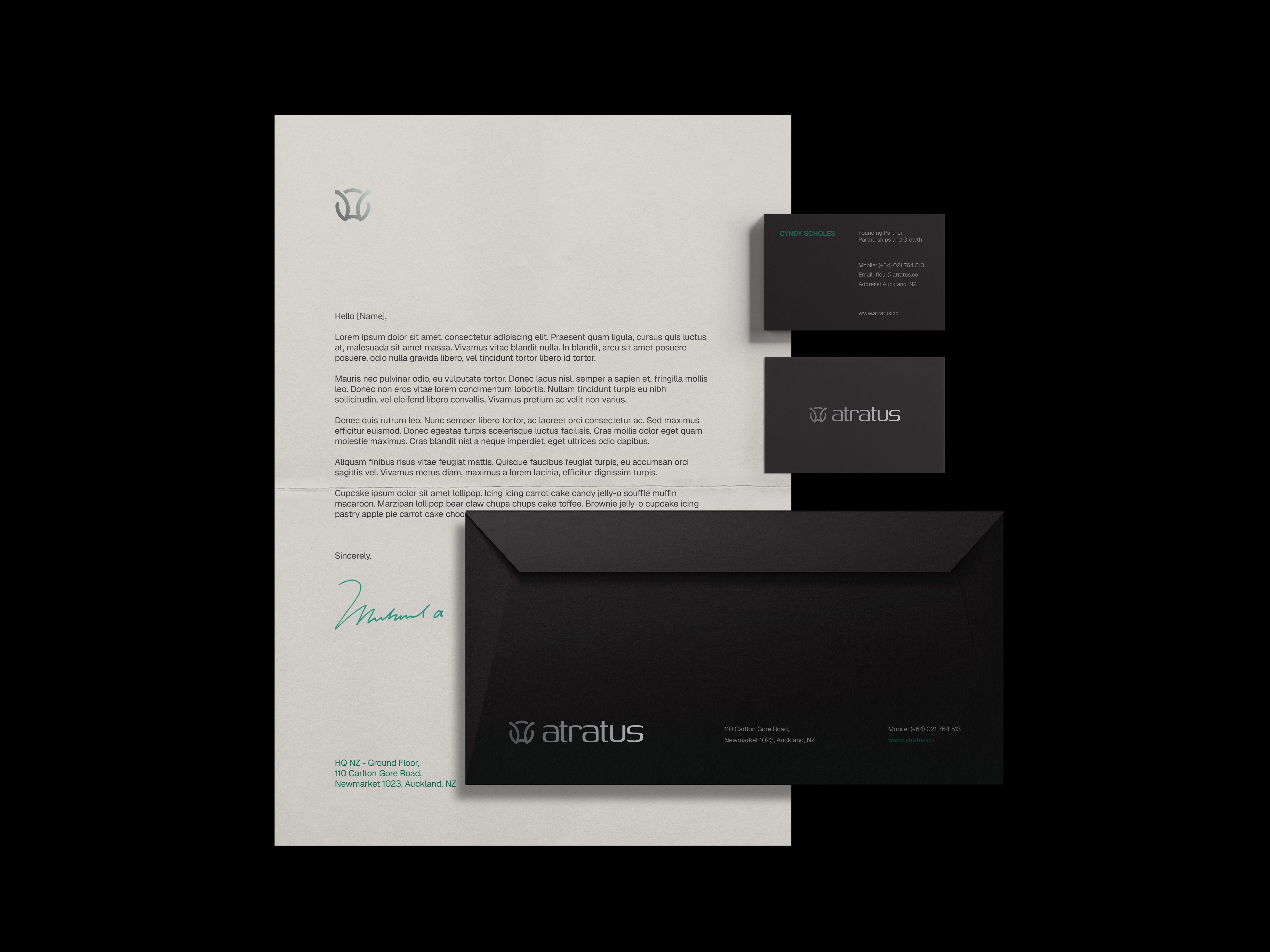 Streetside billboard with flyposters of the Batch.Works brand and illustrations