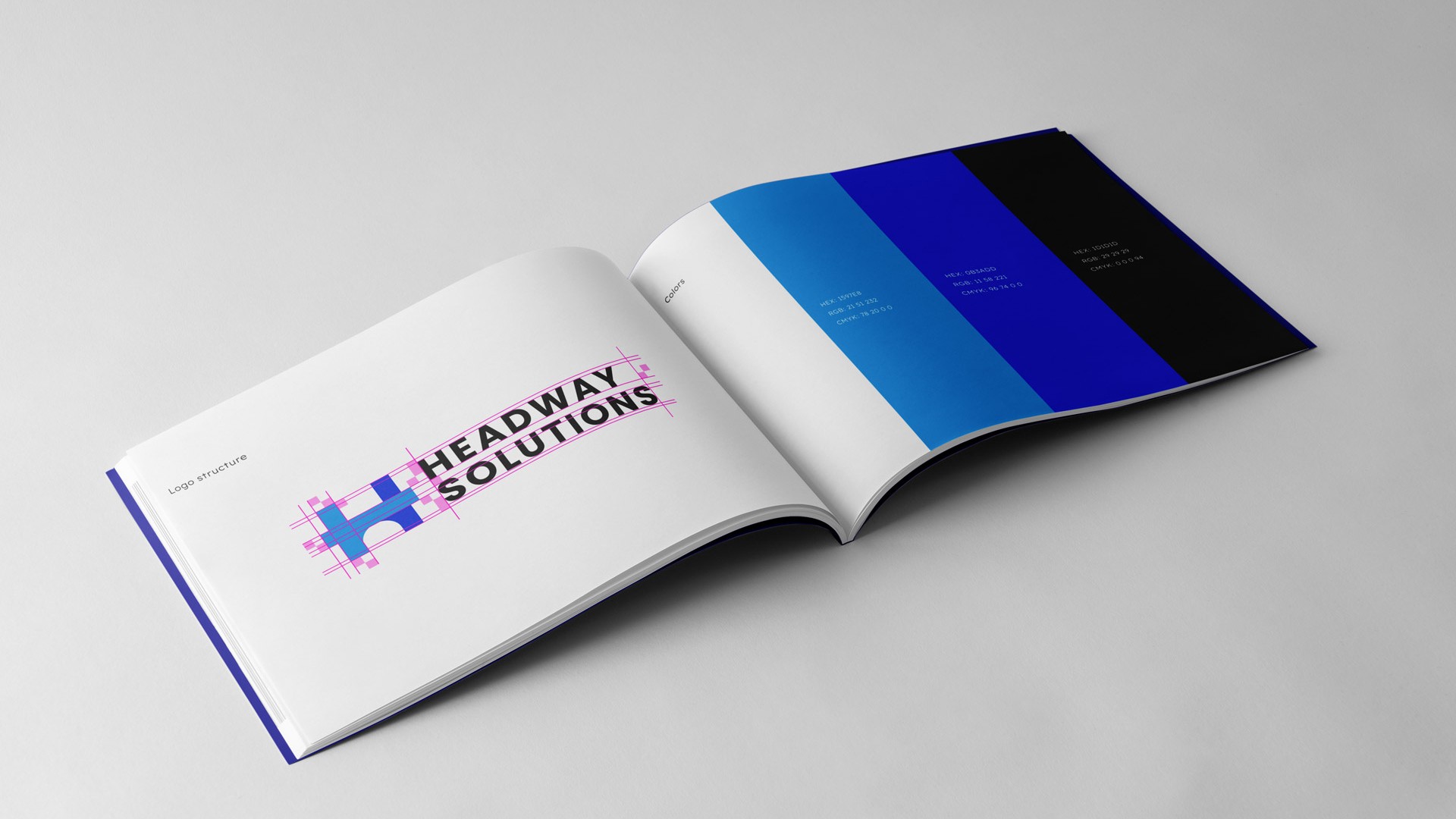 Logo design for Headway Solutions by CHYRKOV studio