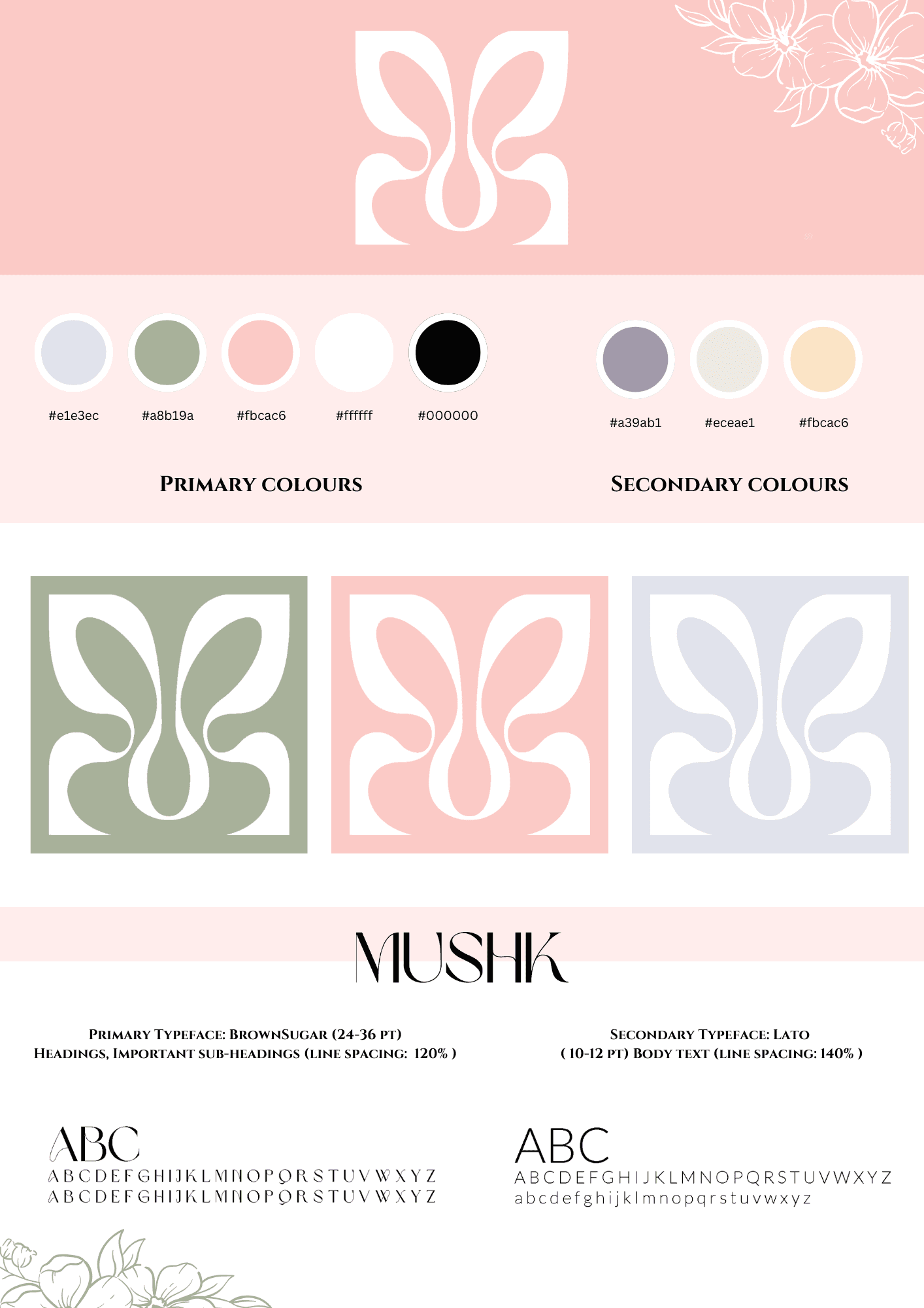 Mushk Color Palette