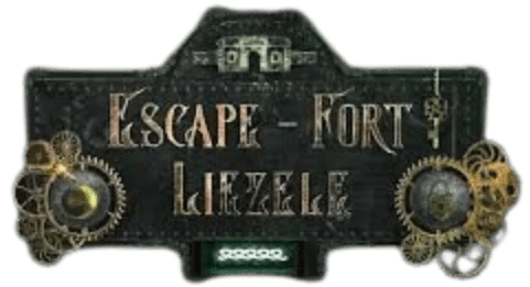 Escape Fort Liezele logo – officieel merklogo van unieke escape rooms in authentiek fort Puurs Antwerpen