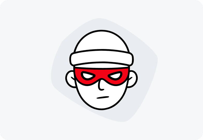 Kradzież samochodu – co zrobić i czy ubezpieczenie zawsze działa? Grafika złodzieja