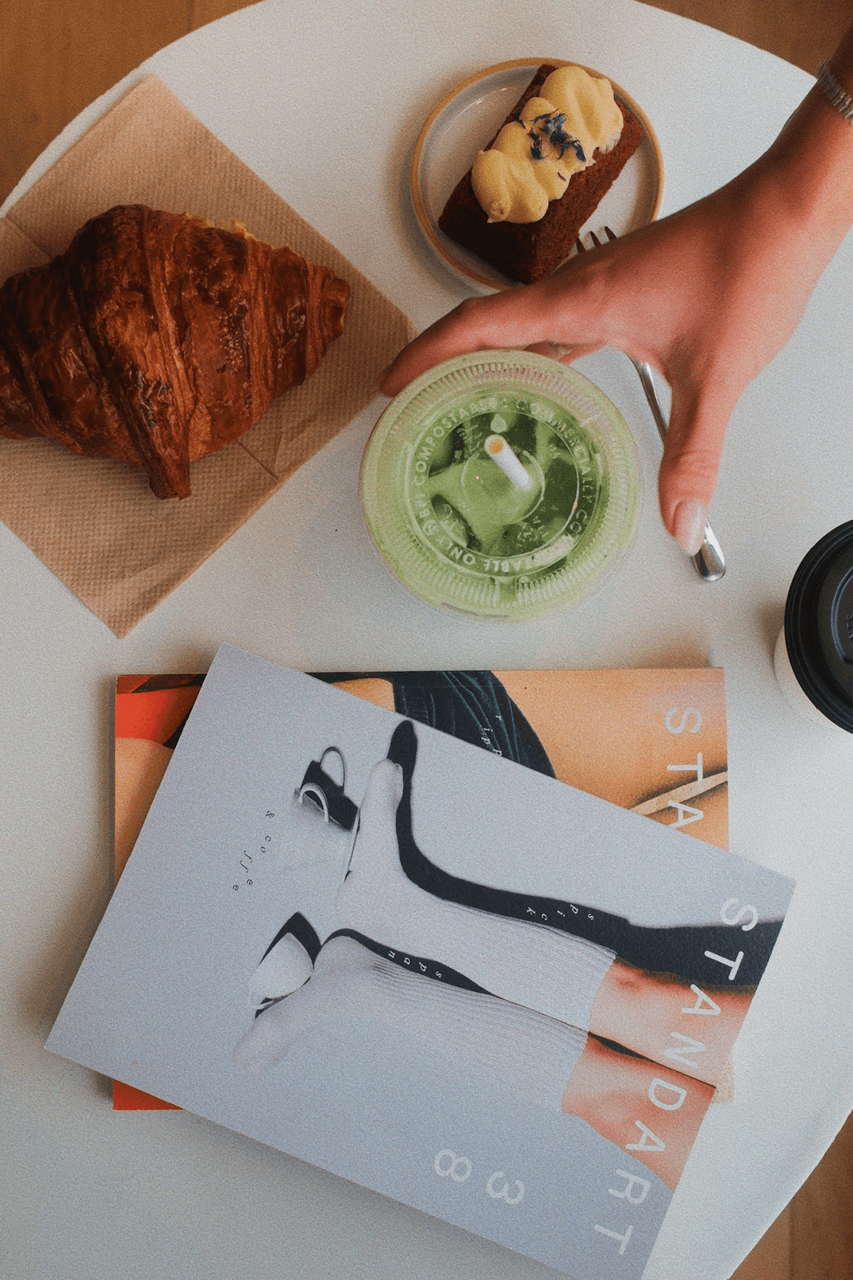 Wood chair in a bright, white space