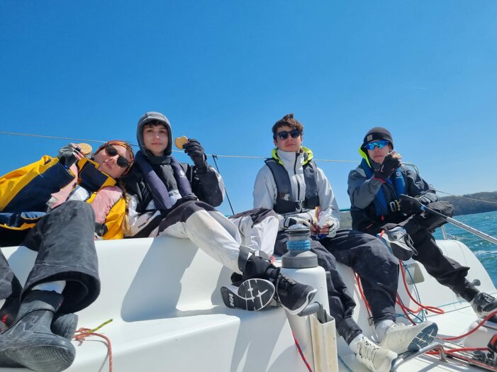 BSST crew at Course Croisière EDHEC