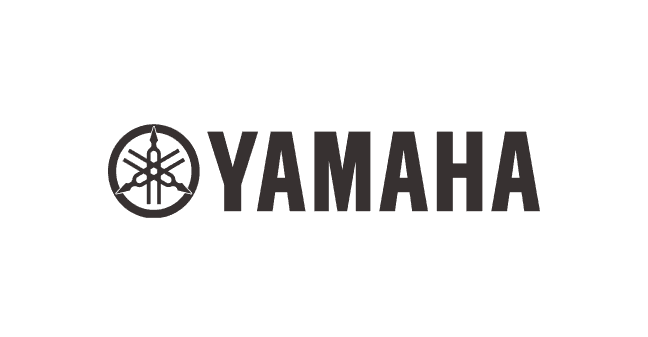 The logo of our client Yamaha.