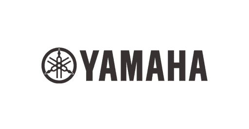 The logo of our client Yamaha.