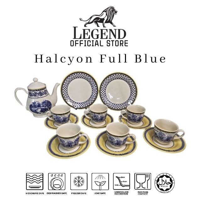 16 pcs 16 pcs Tea Set