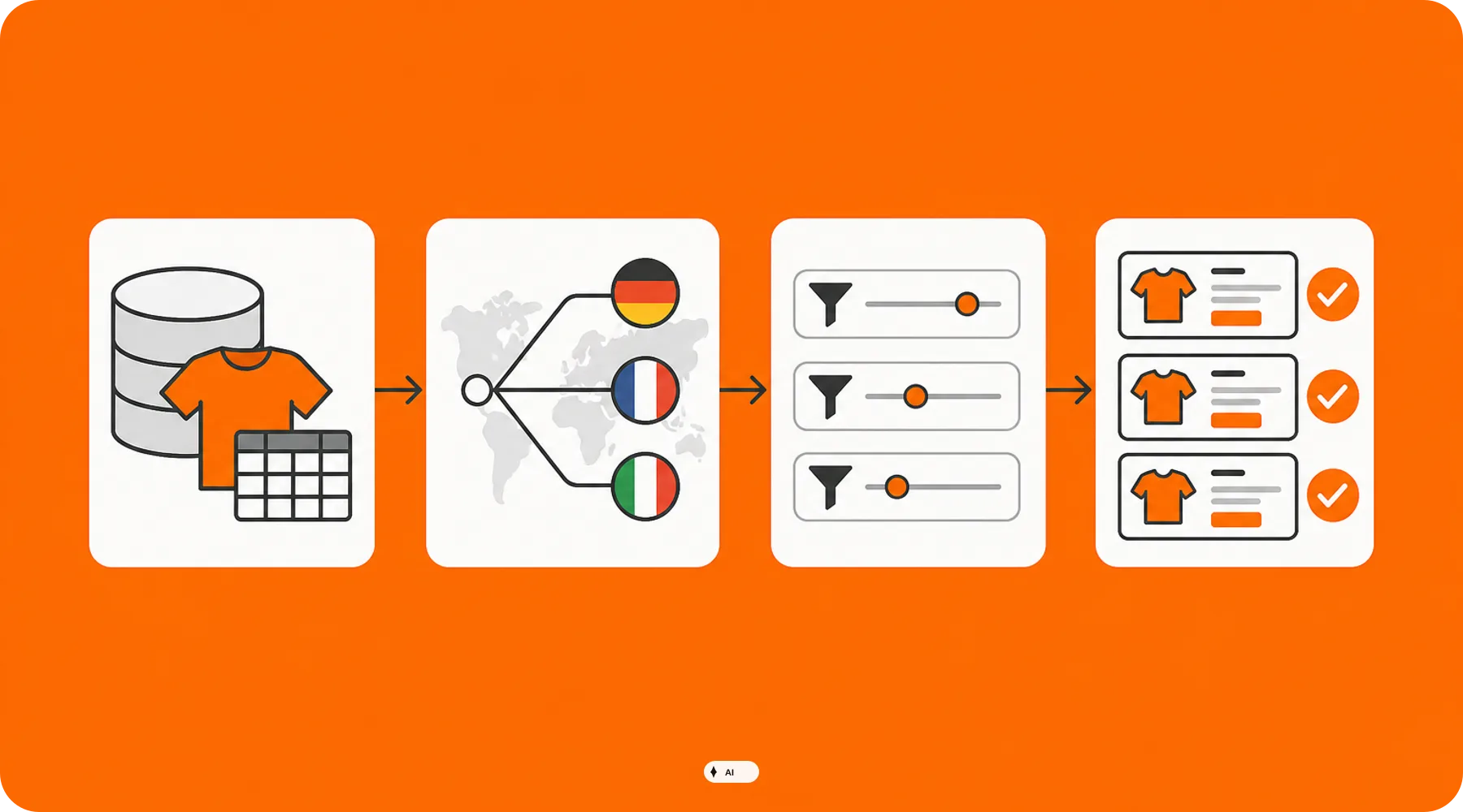 Shopify-Produkte fließen über Länder-Datenquellen in Google-Shopping-Kampagnen