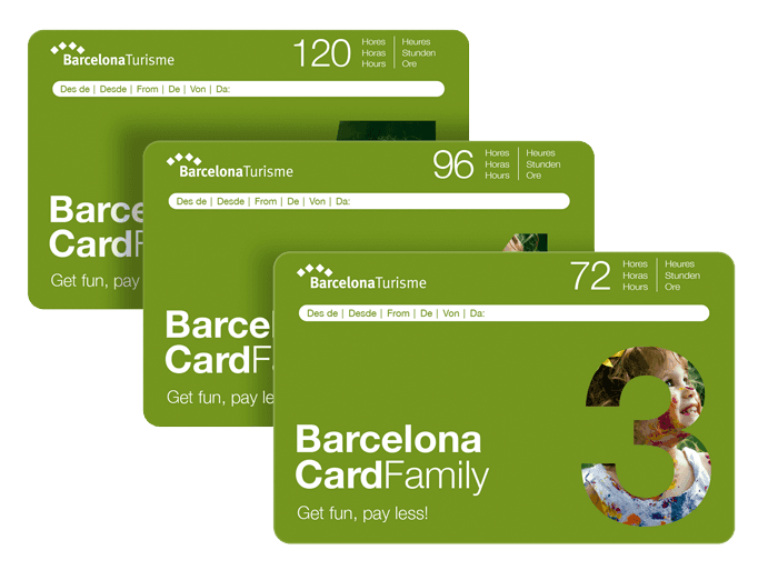 Barcelona Card Family cards