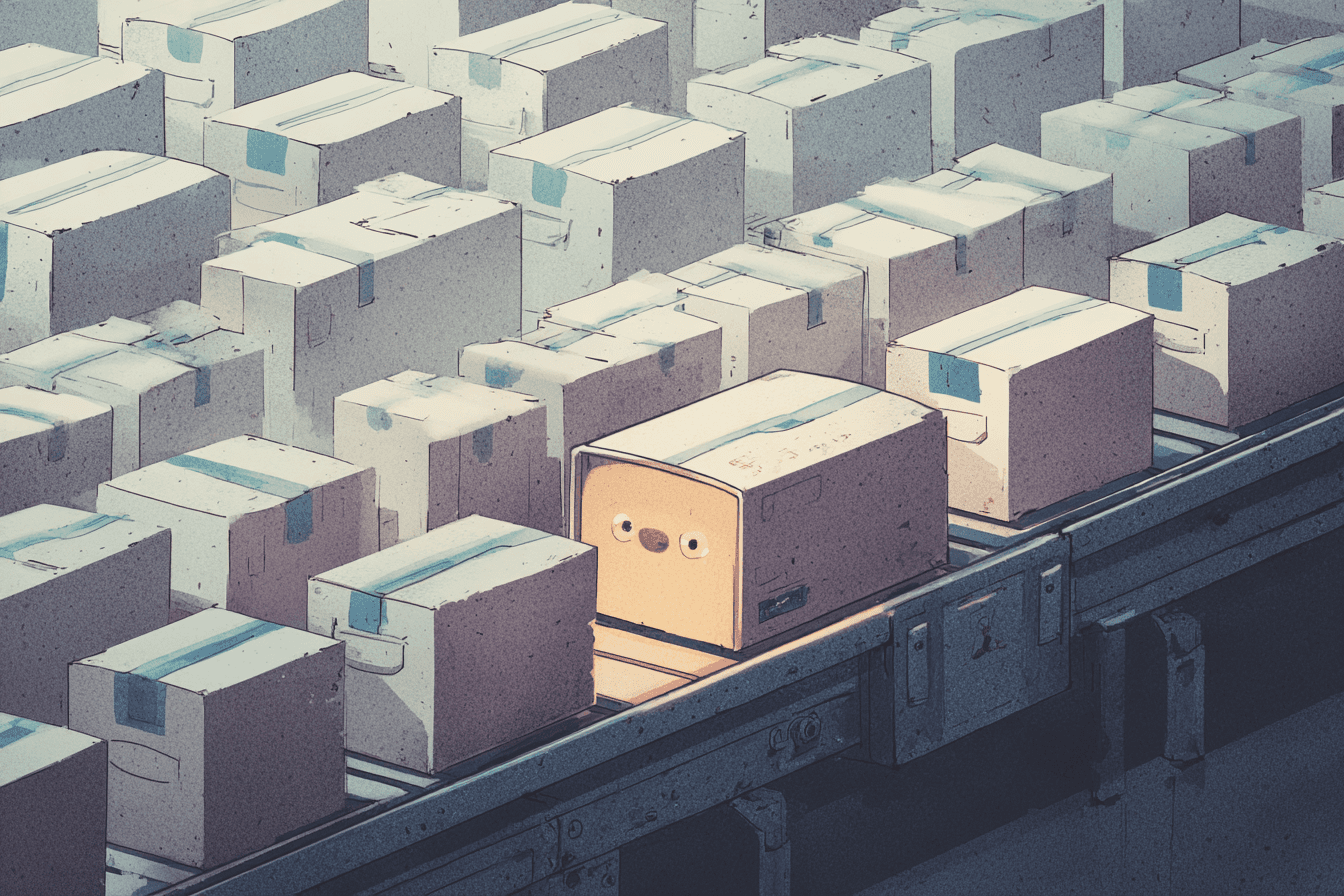 Unique product illustration