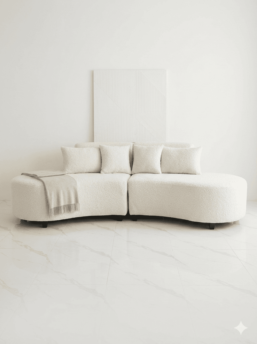 wood sofa