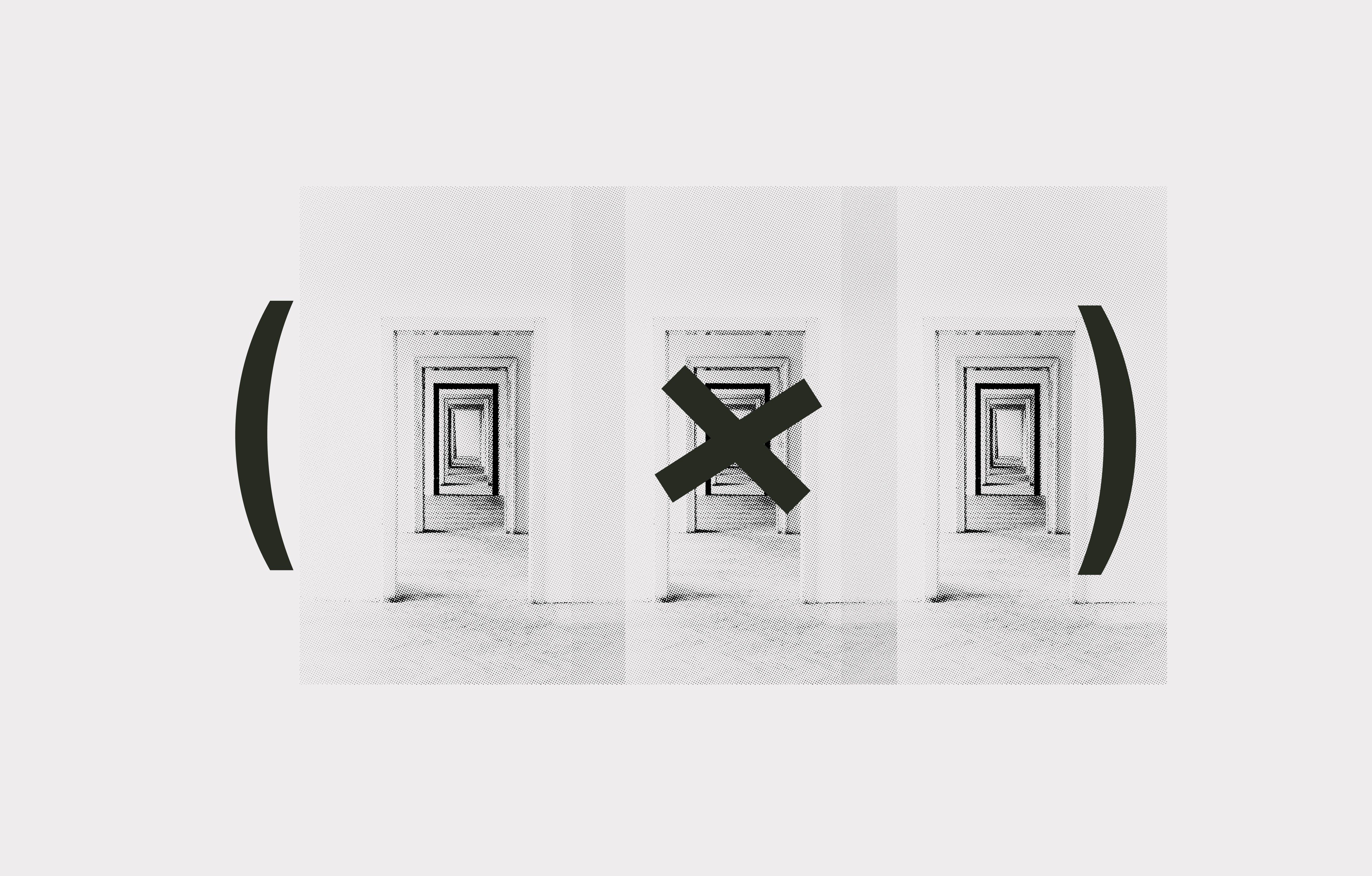 Una imagene con tres puertas que simbolizan la toma de decisiones de una organizacion. 