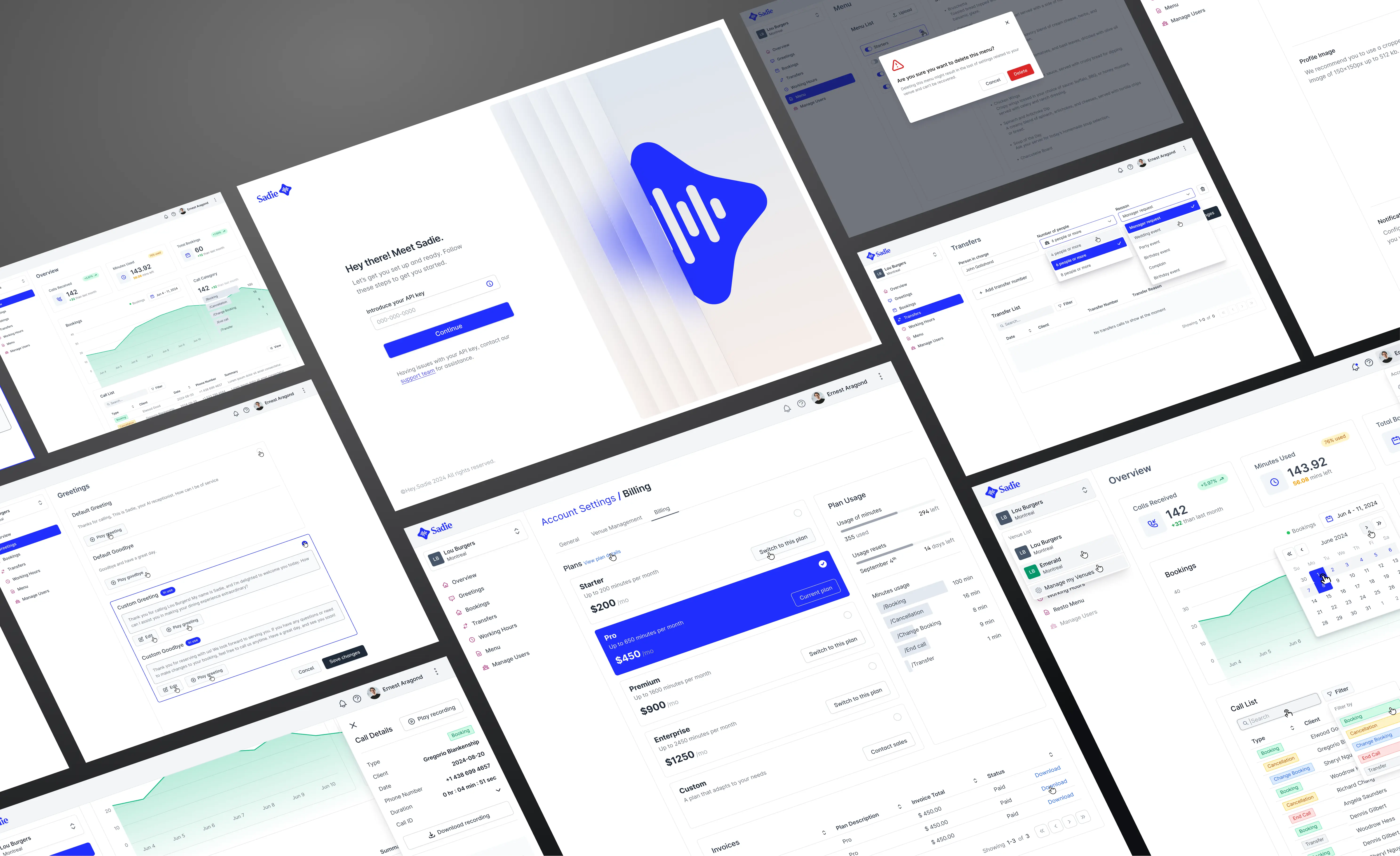 Sadie AI Host product experience detail
