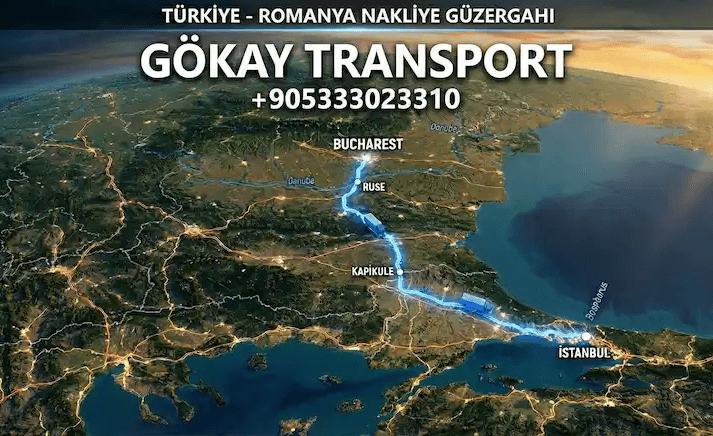 Türkiye Bulgaristan karayolu nakliye güzergahı haritası