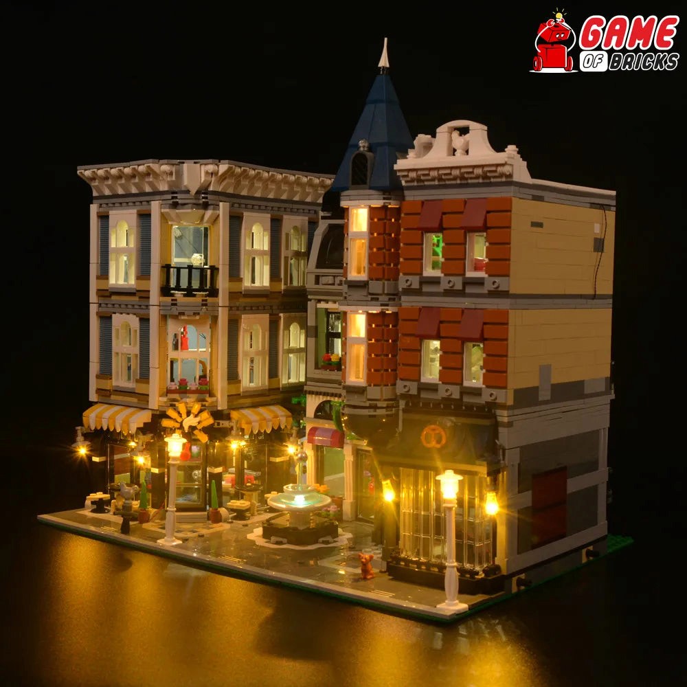 LED-lyssett til LEGO® Assembly Square 10255, bilde 2 - Brikkenerd