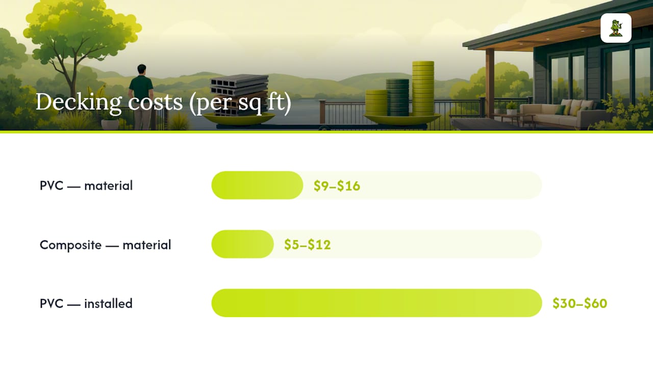 What PVC Decking Actually Costs and How Long It Lasts — overview diagram