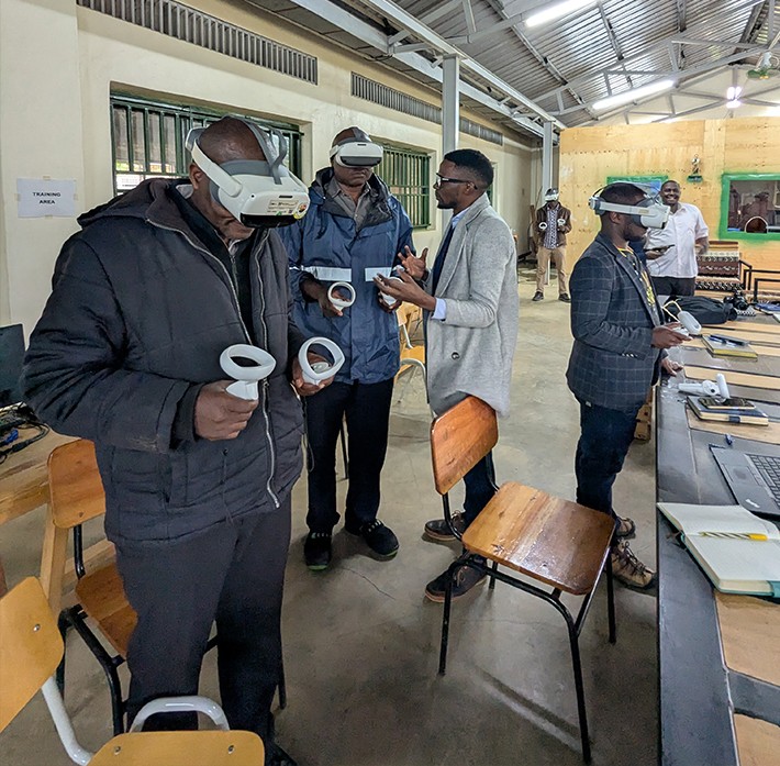 Virtual reality - Vocational Training in Uganda