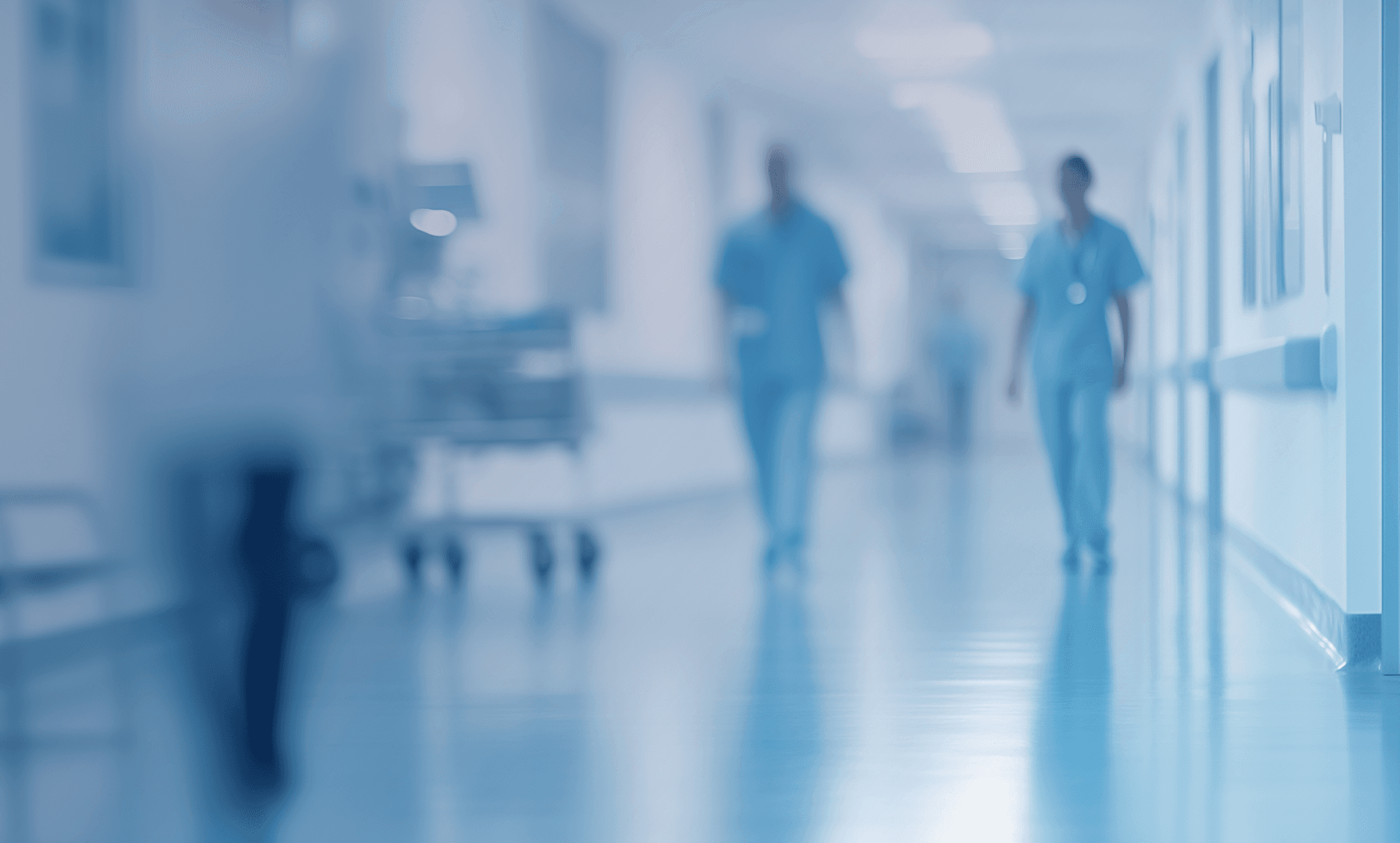 Nurse checking on a patient