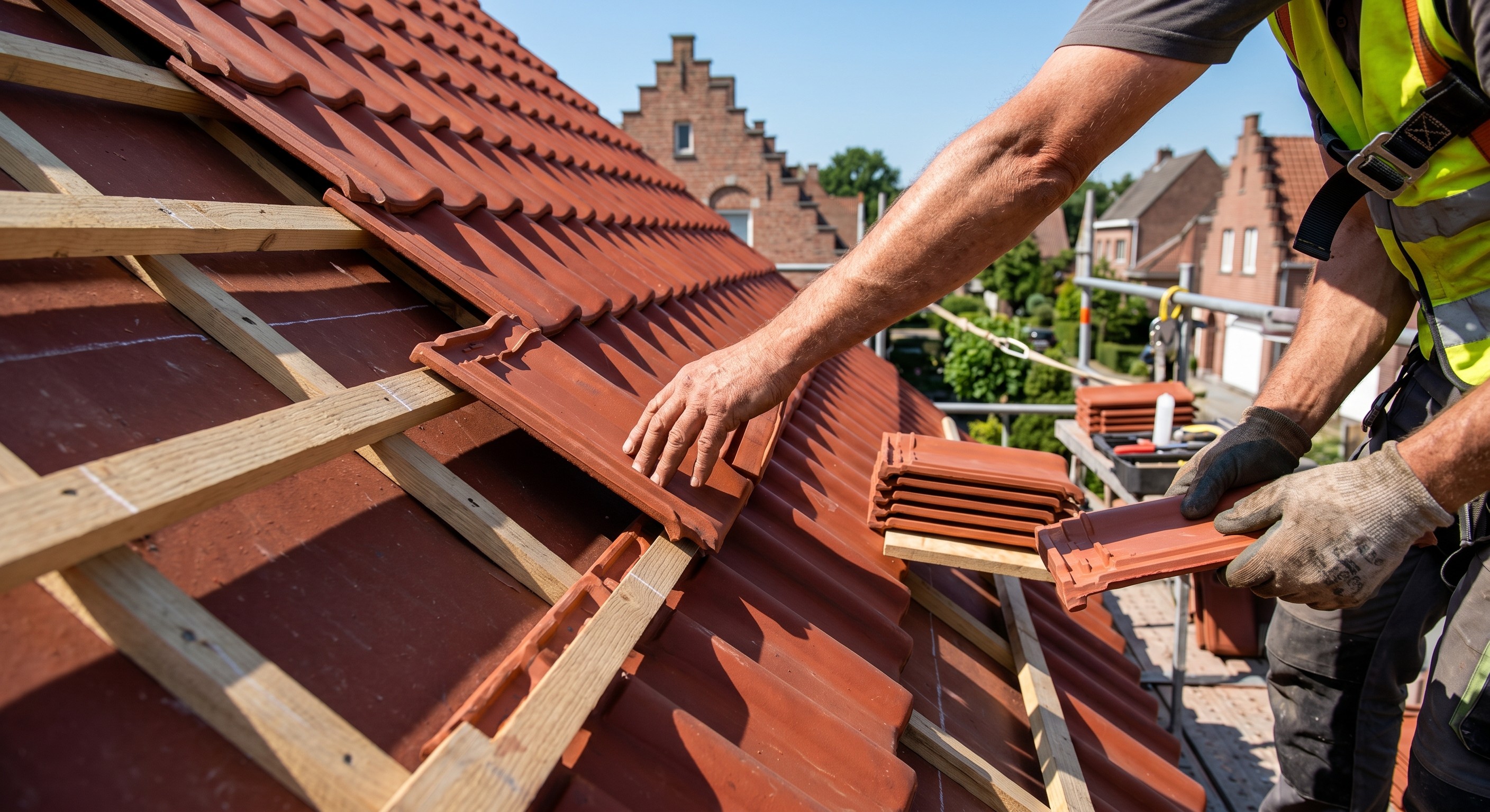 Projet de renovation toiture a Lasne accompagné par Renovsecure