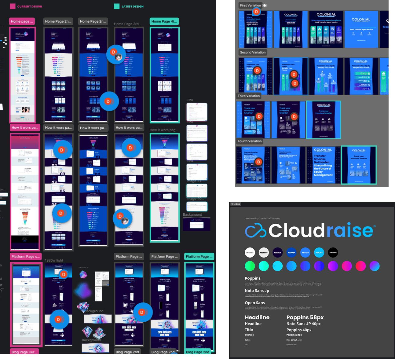 Colonial Design in different design directions