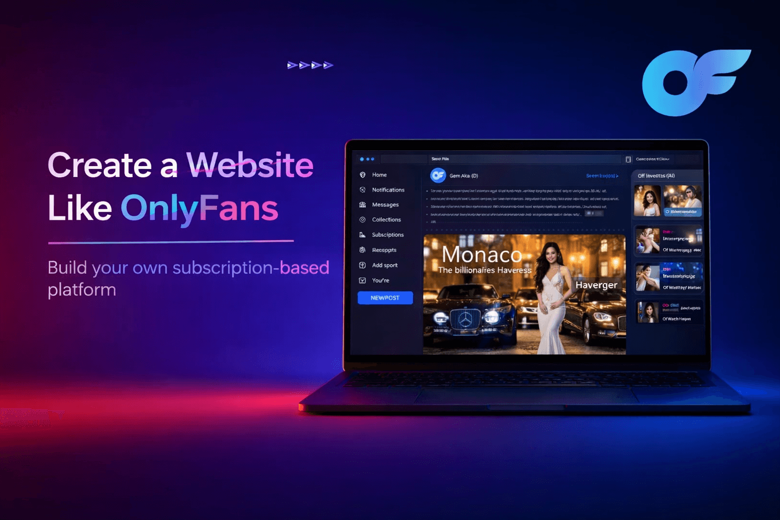 Create a Website Like OnlyFans