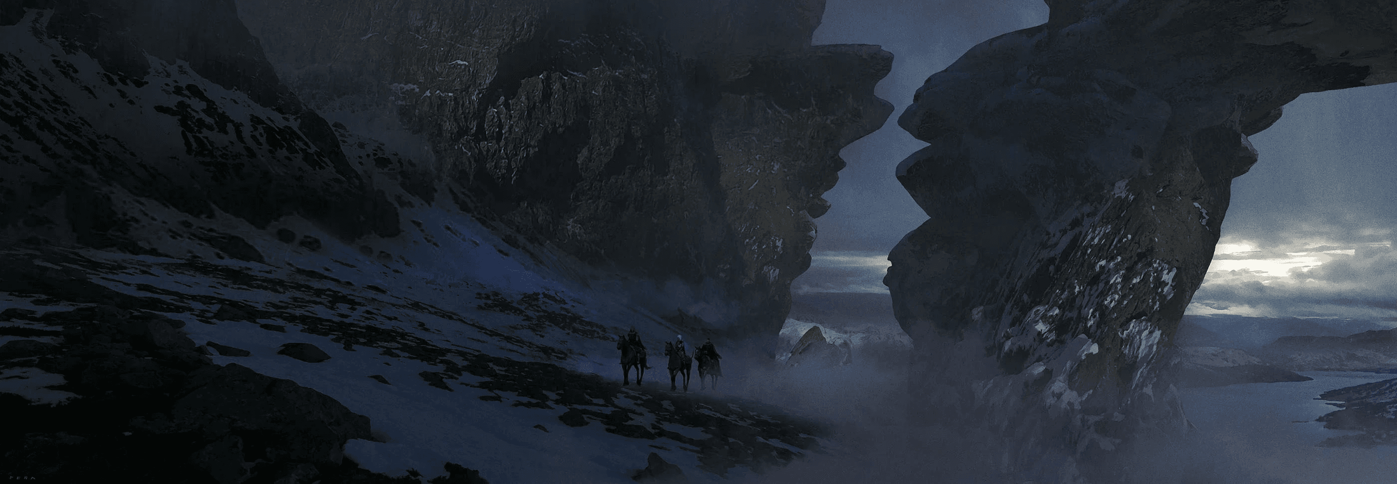 Tisanah visual development – environment design with natural and mystical elements