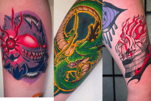 200 Of The Best Anime Tattoo Artists In The World And Near You