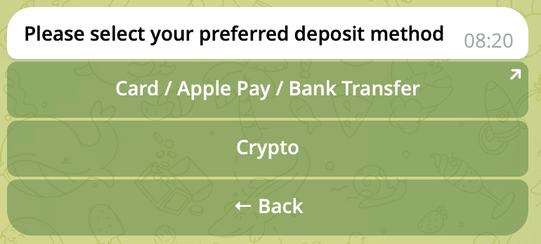 Deposit Method