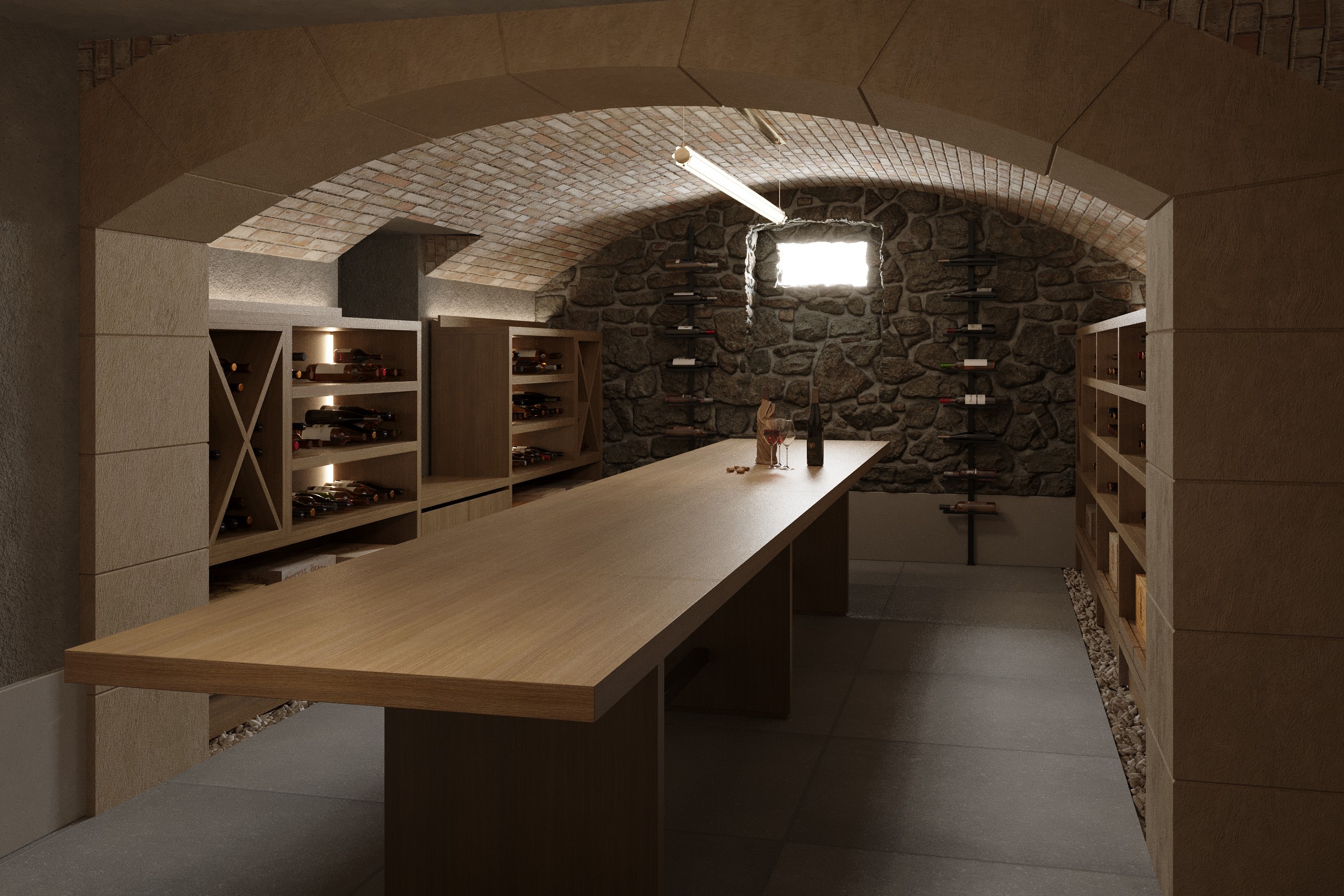 Une cave sur mesure est aussi un projet d'architecture