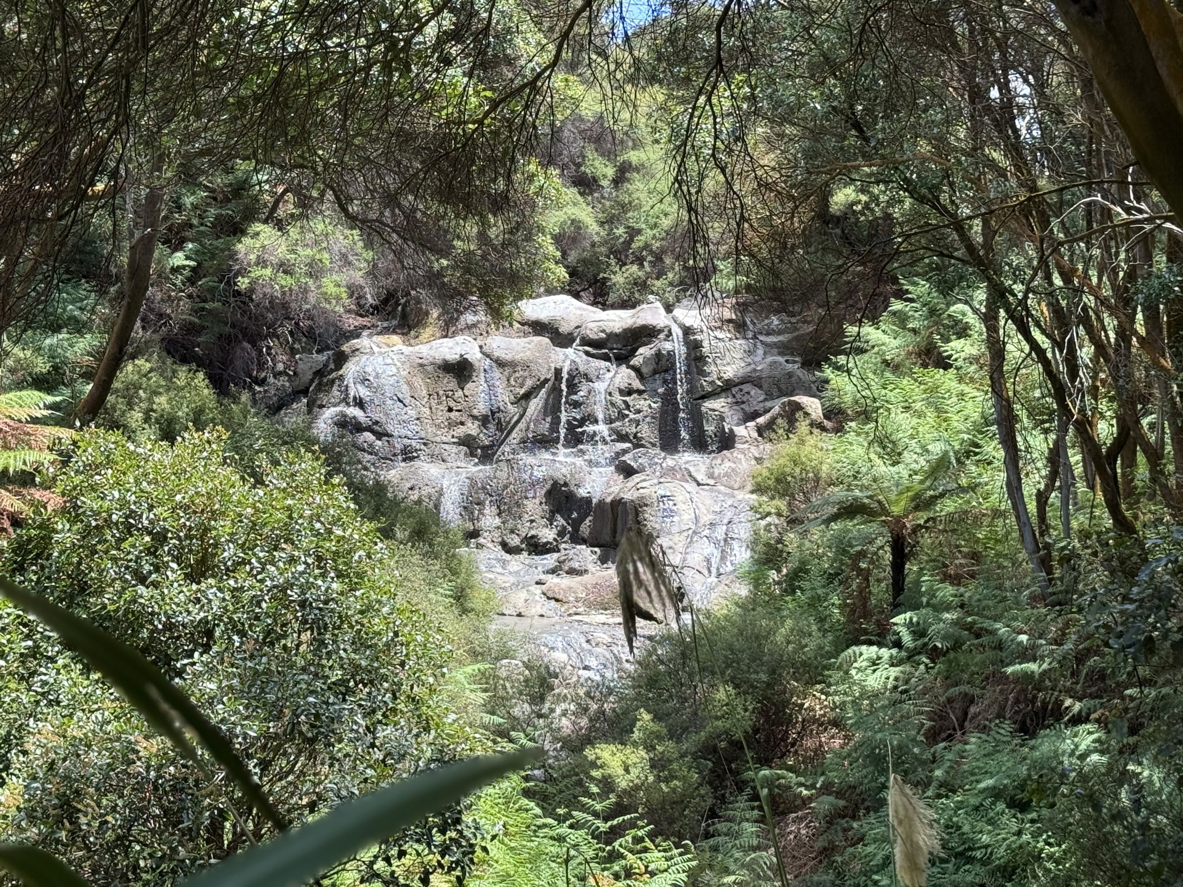 Kakahi waterfall at Hell's Gate, Rotorua
