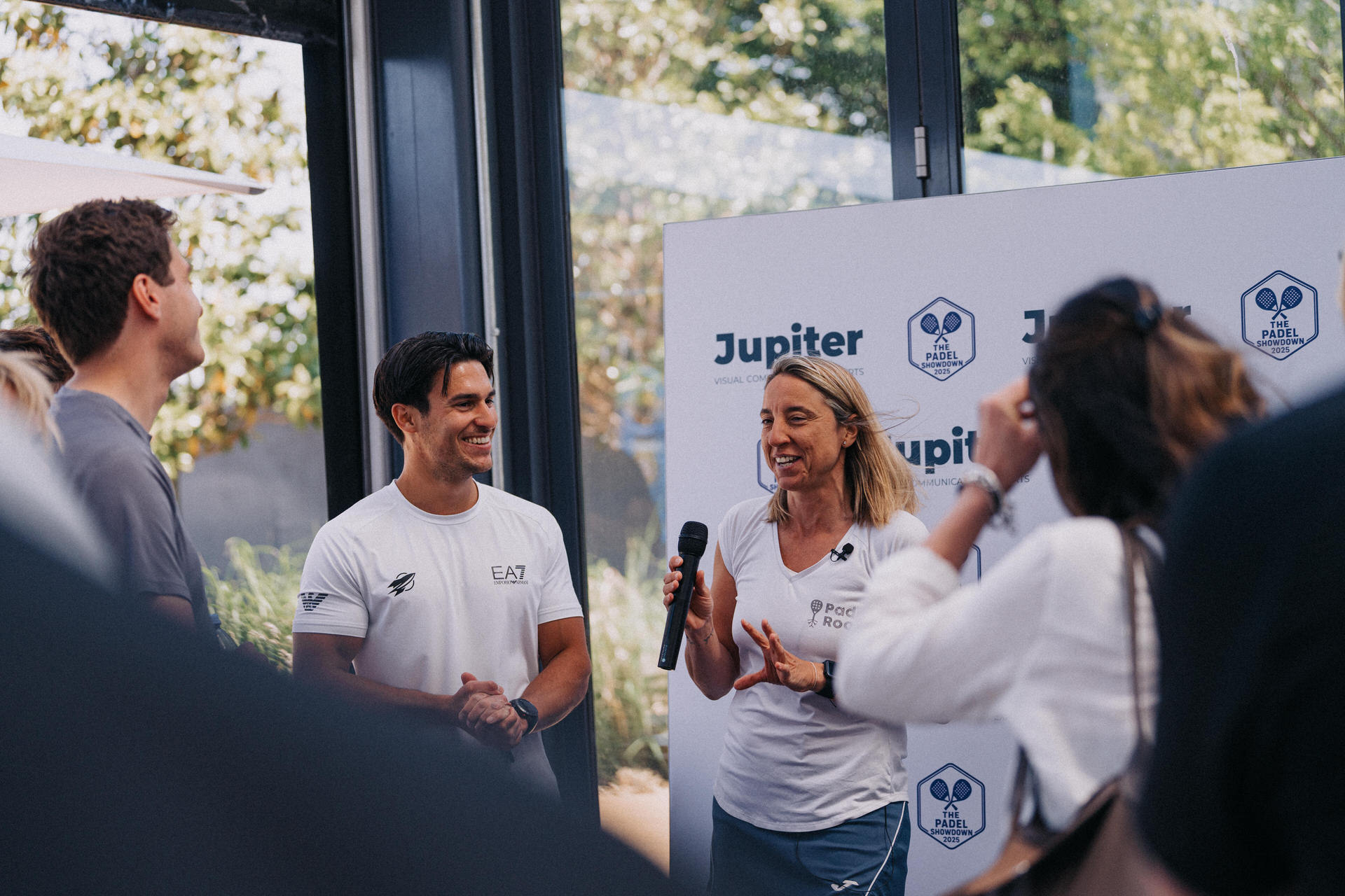 Women On Neon Background