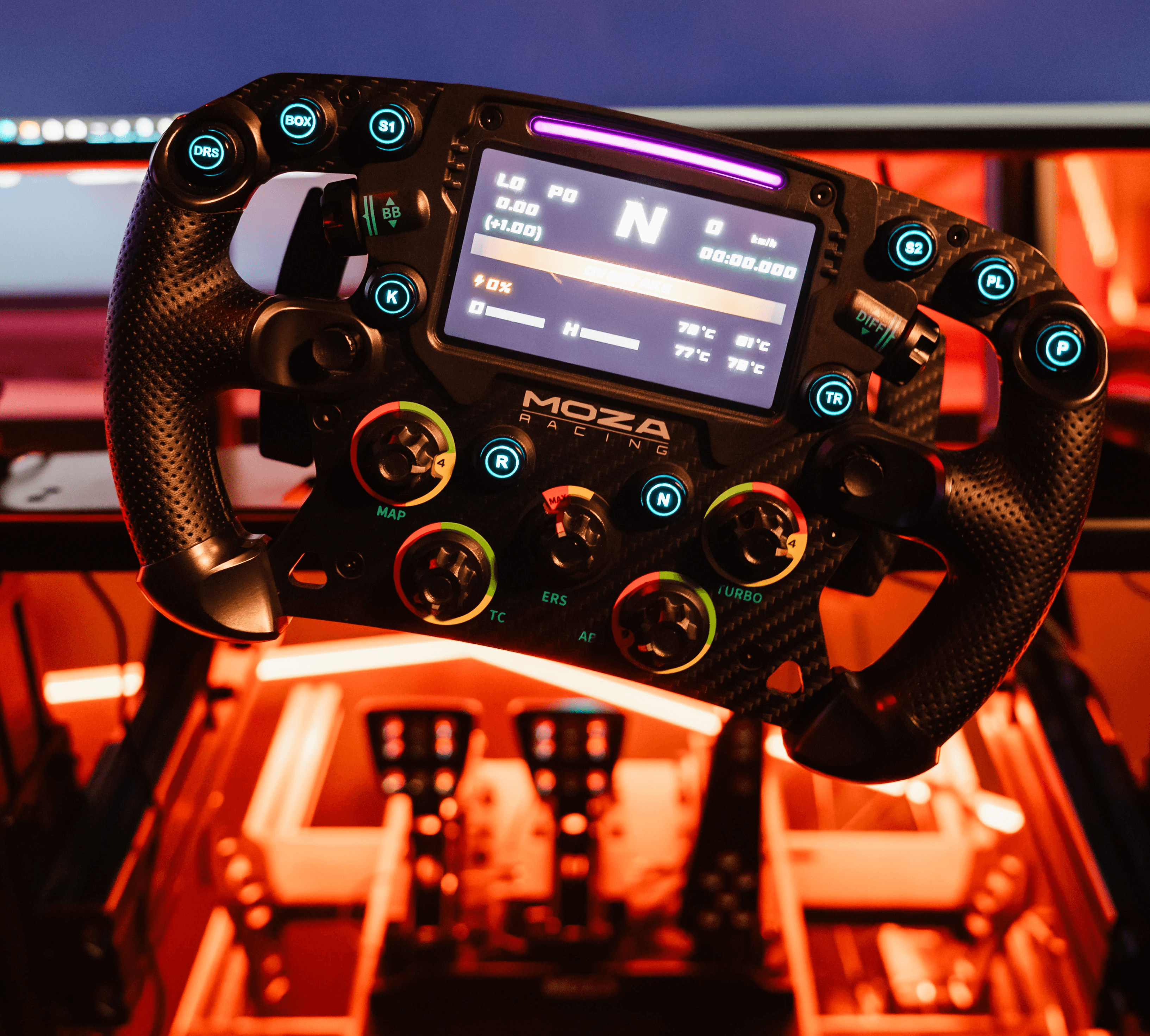 Racing rigs at Fortress