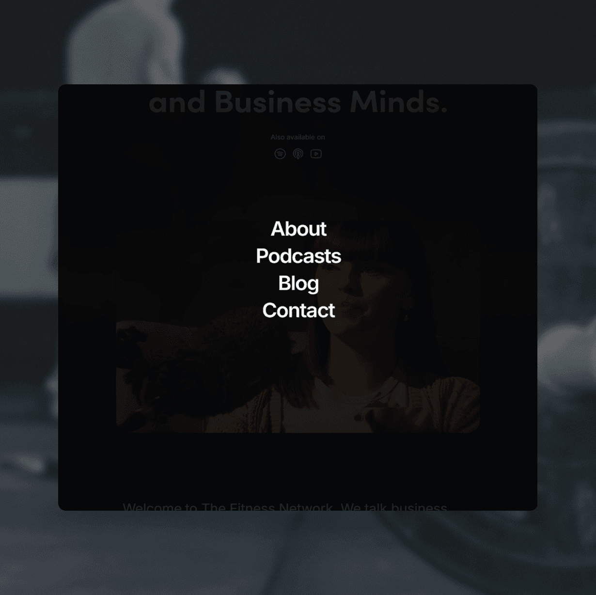 Webpage showing options like optimizing accounting, preparing annual accounts, and claiming capital allowances.