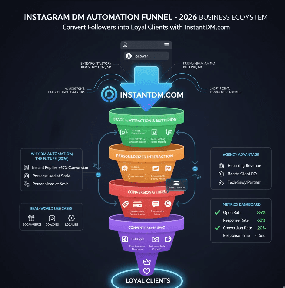 Instagram DM automation as a business ecosystem in 2026