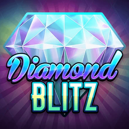 Diamond Blitz slot game - gem themed slot with cluster pays and high-value symbols